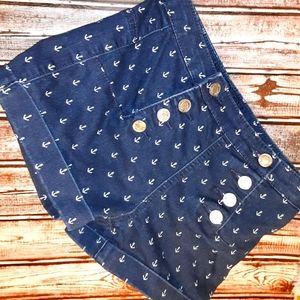 Anchors Away! Super cute shorts!